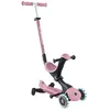 Image de Globber - Trottinette Ãvolutive Go-Up Deluxe Lights 360 - Rose Berry