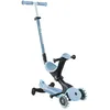Image de Globber - Trottinette Ãvolutive Go-Up Deluxe Lights 360 - Bleu Ciel