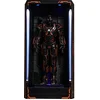 Image de Figurine Hot Toys Mmsc013 - Marvel Comics - Iron Man 2 - Neon Tech War Machine Hall Of Armor Miniature Collectible