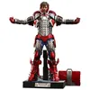 Image de Figurine Hot Toys Mms600 - Marvel Comics - Iron Man 2 - Tony Stark Mark 5 Suit Up Deluxe Version