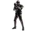 Image de Figurine Hot Toys Mms621 - Star Wars - Death Trooper Black Chrome Version