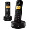 Image de TÃ©lÃ©phone duo avec rÃ©pondeur PHILIPS D1652B NOIR