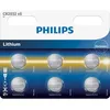 Image de Pile CR2032 Philips lot de 6 piles CR2032 lithium 3 volts