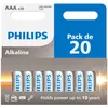 Image de Lot de 20 piles Philips AAA