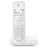 Image de TÃ©lÃ©phone sans fil Philips fixe D2701W Solo Blanc