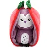 Image de Peluche Flipetz Chouette Fraise