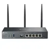 Image de TP-Link Omada ER706W V1 - Routeur sans fil commutateur 4 ports - 1GbE - ports WAN : 6 - Wi-Fi 6 - Bi-bande - fixation murale
