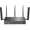 Image de TP-Link Omada ER706W-4G V1 - Routeur sans fil - WWAN commutateur 5 ports - 1GbE - ports WAN : 6 - Wi-Fi 6 - Bi-bande - 4G - fixation murale