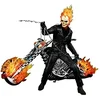 Image de Figurine Hot Toys Mms133 - Marvel Comics - Ghost Rider - Ghost Rider With Hellcycle