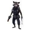 Image de Figurine Hot Toys Mms410 - Marvel Comics - Guardians Of The Galaxy Vol. 2 - Rocket Standard Version