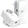 Image de TP-Link TL-WPA7619 KIT 1000 Mbit/s Ethernet/LAN Wifi Blanc 2 piÃ¨ces