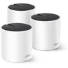 Image de TP-Link Deco X55 V1.60 - SystÃ¨me Wi-Fi - (3 routeurs) - jusqu'Ã  6500 pieds carrÃ©s - maillage 1GbE - Wi-Fi 6 - Bi-bande