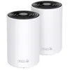 Image de TP-Link Deco XE75 Pro V1 - SystÃ¨me Wi-Fi - (2 routeurs) - jusqu'Ã  5500 pieds carrÃ©s - maillage 1GbE, 2.5GbE - Wi-Fi 6E - Multi-Bande
