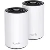 Image de TP-Link Deco XE75 V1 - SystÃ¨me Wi-Fi - (2 routeurs) - jusqu'Ã  5500 pieds carrÃ©s - maillage 1GbE - Wi-Fi 6E - Multi-Bande