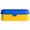 Image de KODAK Film Case (135) - BoÃ®tier Compact en Acier pour 5 Rouleaux de Film 135 mm, Capot Amovible, Design AnnÃ©es 70, Protection PoussiÃ¨re et HumiditÃ© - Bleu