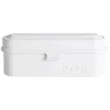 Image de KODAK Film Case (135) - BoÃ®tier Compact en Acier pour 5 Rouleaux de Film 135 mm, Capot Amovible, Design AnnÃ©es 70, Protection PoussiÃ¨re et HumiditÃ© - Blanc