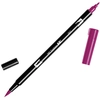 Image de Feutre Tombow double-pointe Rouge porto 757