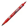 Image de 1 Twin Marker Begreen - Marqueur Tous Supports - Encre IndÃ©lÃ©bile Rouge