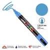 Image de Marqueur Posca pointe conique - Trait moyen 2,5 mm - Bleu ciel