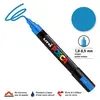 Image de Marqueur Posca pointe conique - Trait moyen 2,5 mm - Bleu métallique