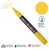 Image de Marqueur Posca pointe conique - Trait extra fin 0.7-1 mm - Jaune paille