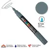 Image de Marqueur Posca pointe conique - Trait extra fin 0.7-1 mm - Gris ardoise