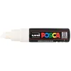 Image de Uni-Ball Marqueur Pointe Large Conique Pc7m Bl Blanc