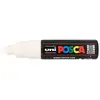 Image de Marqueur Posca pointe large conique 4,5 à 5,5 mm - blanc