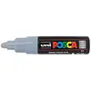 Image de Marqueur Posca pointe large conique 4,5 à 5,5 mm - gris