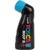 Image de Marqueur - Posca - Mop'r - Bleu Clair - Pointe Ronde Xxl - 3 Ã 19 Mm - Tous Supports