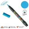 Image de Marqueur Posca pointe pinceau - 0.1-10 mm - Bleu clair