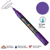Image de Marqueur Posca pointe conique - Trait extra fin 0.7-1 mm - Violet
