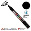Image de Marqueur Posca pointe conique - Trait moyen 2,5 mm - Noir