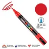 Image de Marqueur Posca pointe conique - Trait moyen 2,5 mm - Rouge