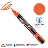 Image de Marqueur Posca pointe conique - Trait moyen 2,5 mm - Orange foncé