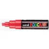 Image de Uni-Ball Marqueur Peinture Ã L'eau Posca Pc-8k Rouge Fluo 1 UnitÃ©(S)