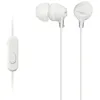 Image de Sony MDR-EX15AP - EX Series - Ã©couteurs avec micro - intra-auriculaire - filaire - jack 3,5mm - blanc