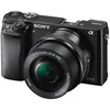 Image de Sony a6000 ILCE-6000L - Appareil photo numérique - sans miroir - 24.3 MP - APS-C - 3x zoom optique objectif 16-50 mm - Wi-Fi, NFC - noir