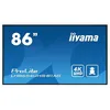 Image de Iiyama LH8654UHS-B1AG - 86" LH54 Series Ã©cran LCD rÃ©tro-Ã©clairÃ© par LED - signalÃ©tique numÃ©rique interactive - avec lecteur multimÃ©dia SoC intÃ©grÃ© - 4K UHD (2160p) 3840 x 2160