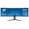 Image de iiyama ProLite XCB4594DQSN-B1 - Écran LED - incurvé - 44.5" - 5120 x 1440 Dual Quad HD @ 165 Hz - VA - 450 cd/m² - 3000:1 - 0.8 ms - 2xHDMI, DisplayPort, USB-C - haut-parleurs - noir, mat