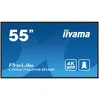 Image de iiyama ProLite LH5575UHS-B1AG - 55" Ã©cran LCD rÃ©tro-Ã©clairÃ© par LED - signalisation numÃ©rique - avec lecteur multimÃ©dia intÃ©grÃ©, SDM Slot PC - 4K UHD (2160p) 3840 x 2160 - cadre noir avec finition mate