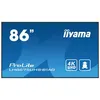 Image de iiyama ProLite LH8675UHS-B1AG - 86" Ã©cran LCD rÃ©tro-Ã©clairÃ© par LED - signalisation numÃ©rique - avec lecteur multimÃ©dia intÃ©grÃ©, SDM Slot PC - Android - 4K UHD (2160p) 3840 x 2160 - noir