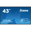 Image de iiyama ProLite LE4341S-B2 - 43" Ã©cran LCD rÃ©tro-Ã©clairÃ© par LED - signalisation numÃ©rique - 1080p 1920 x 1080 - Collerette noire avec finition brillant