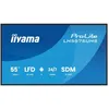 Image de iiyama ProLite LH5575UHS-B2AG - 55" Ã©cran LCD rÃ©tro-Ã©clairÃ© par LED - signalisation numÃ©rique - avec lecteur multimÃ©dia intÃ©grÃ©, SDM Slot PC - 4K UHD (2160p) 3840 x 2160 - noir (cadre), finition matte