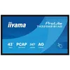 Image de iiyama ProLite T4329AS-B1AG - 43" Ã©cran LCD rÃ©tro-Ã©clairÃ© par LED - signalisation numÃ©rique - avec Ã©cran tactile (multi-touches) - 4K UHD (2160p) 3840 x 2160 - Direct LED - noir (cadre), finition matte