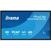 Image de iiyama ProLite T6529AS-B1AG - 65" Ã©cran LCD rÃ©tro-Ã©clairÃ© par LED - signalisation numÃ©rique - avec Ã©cran tactile (multi-touches) - 4K UHD (2160p) 3840 x 2160 - DEL de faÃ§ade - noir (cadre), finition matte