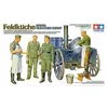 Image de Cuisine De Campagne Allemand Avec 4 Figurines - Tamiya Ta35247-Tamiya