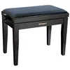 Image de Roland Rpb-220bk - Banquette Pour Piano - Finition SatinÃ©e Noire - Assise Velours - Bois Massif