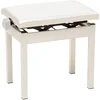 Image de Korg Pc-300wh - Banquette Piano - Coloris Blanc - Hauteur RÃ©glable: 440 Ã 520 Mm