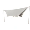 Image de Snow Peak - Ensemble de bâches hexagonales - Takibi Hexa Tarp Set Medium en Aluminium - Beige